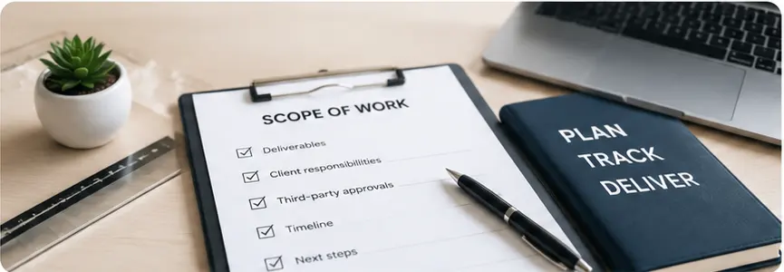 Scope of work planning